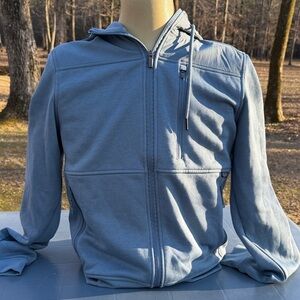 5.11 Tactical Men's Light Blue Zip-Up Sweater